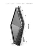 Case for Electronic Tablet diagram and image