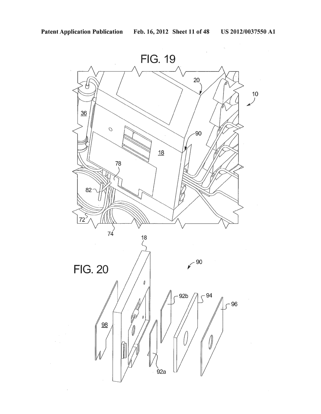 HEMODIALYSIS SYSTEM WITH CASSETTE AND PINCH CLAMP - diagram, schematic, and image 12