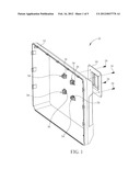 FIXING MECHANISM FOR FIXING A DISPLAY DEVICE diagram and image