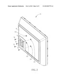 FIXING MECHANISM FOR FIXING A DISPLAY DEVICE diagram and image