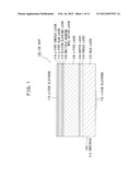 LIGHT EMITTING DIODE ELEMENT AND METHOD FOR PRODUCING THE SAME diagram and image