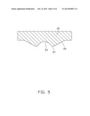 METHOD FOR MAKING MOLD FOR FORMING ANTI-FLARE LENS diagram and image