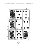 Playing Cards and Method for Playing Card Games Therewith diagram and image