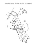 VEHICLE INSTRUMENT PANEL REINFORCEMENT ATTACHMENT STRUCTURE diagram and image