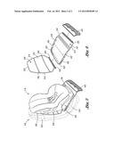 METHOD OF PROTECTING A SEAT FROM A CHILD SAFETY SEAT POSITIONED THEREON diagram and image