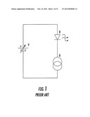 LED SWITCH CIRCUITRY FOR VARYING INPUT VOLTAGE SOURCE diagram and image