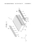 LIQUID LEAKAGE PROPAGATION RESTRAINING STRUCTURE FOR ELECTRICITY STORAGE     DEVICE AND BUS BAR MODULE diagram and image