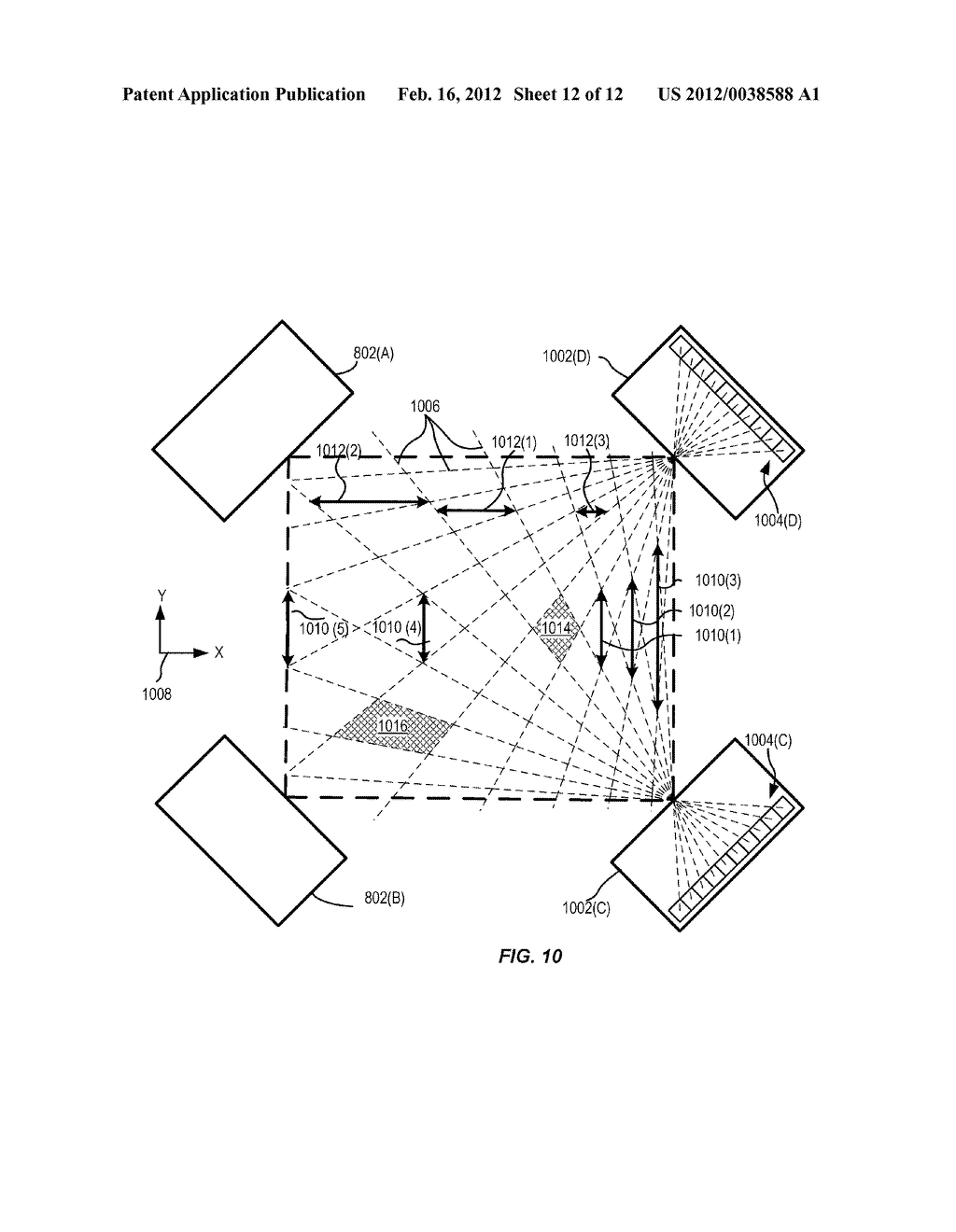Optical Position Input System And Method - diagram, schematic, and image 13