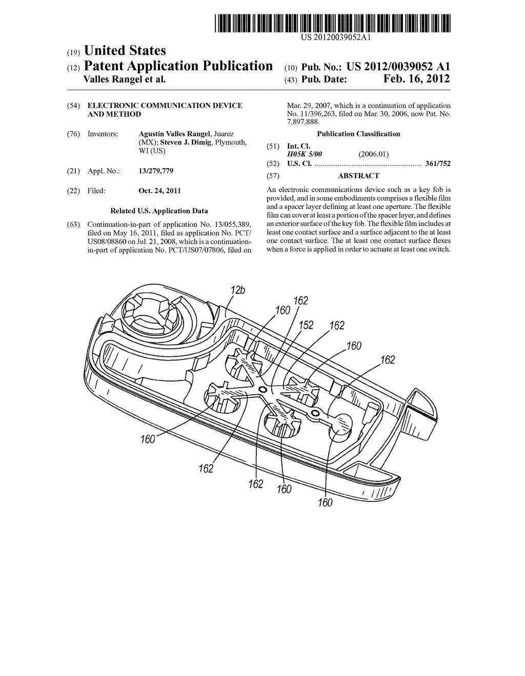 ELECTRONIC COMMUNICATION DEVICE AND METHOD - diagram, schematic, and image 01