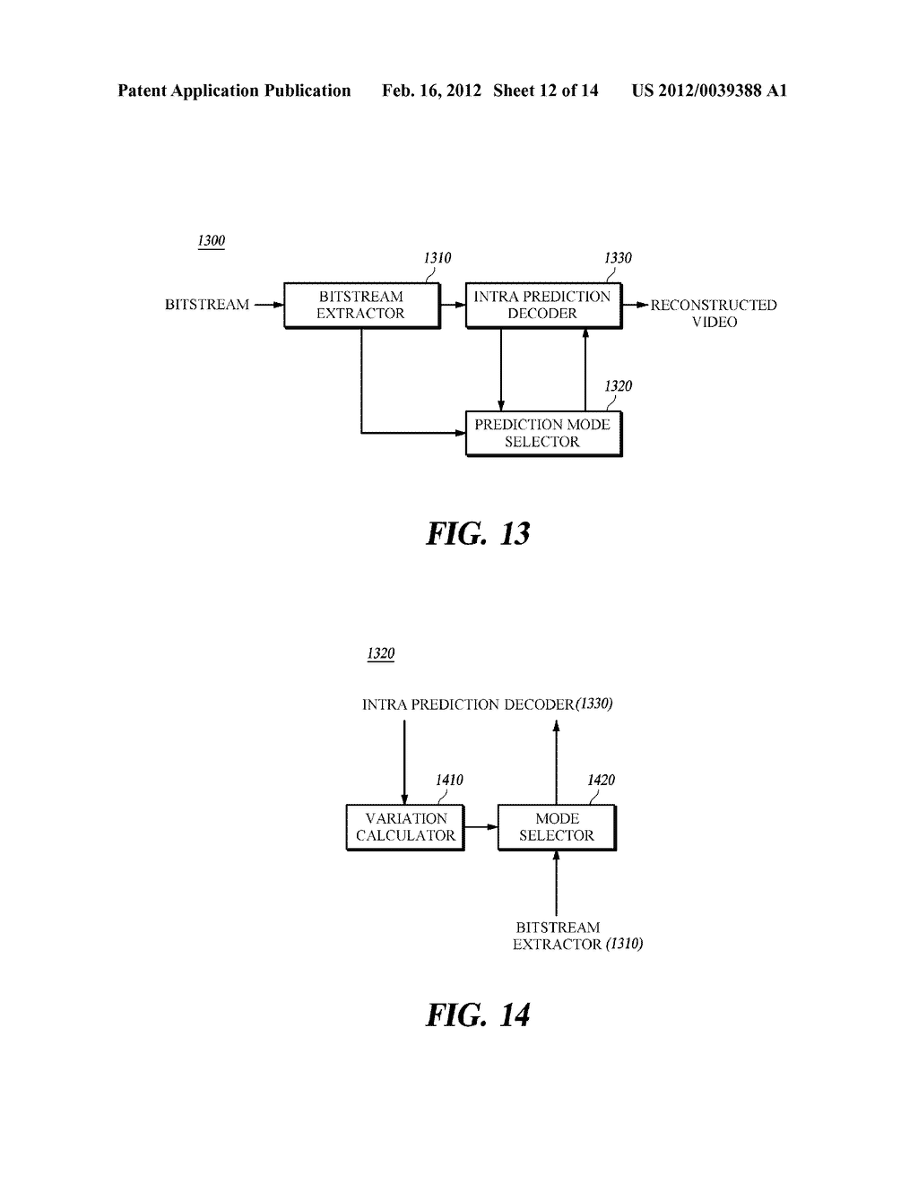 METHOD AND APPARATUS FOR SELECTING A PREDICTION MODE, AND IMAGE     ENCODING/DECODING METHOD AND APPARATUS USING SAME - diagram, schematic, and image 13