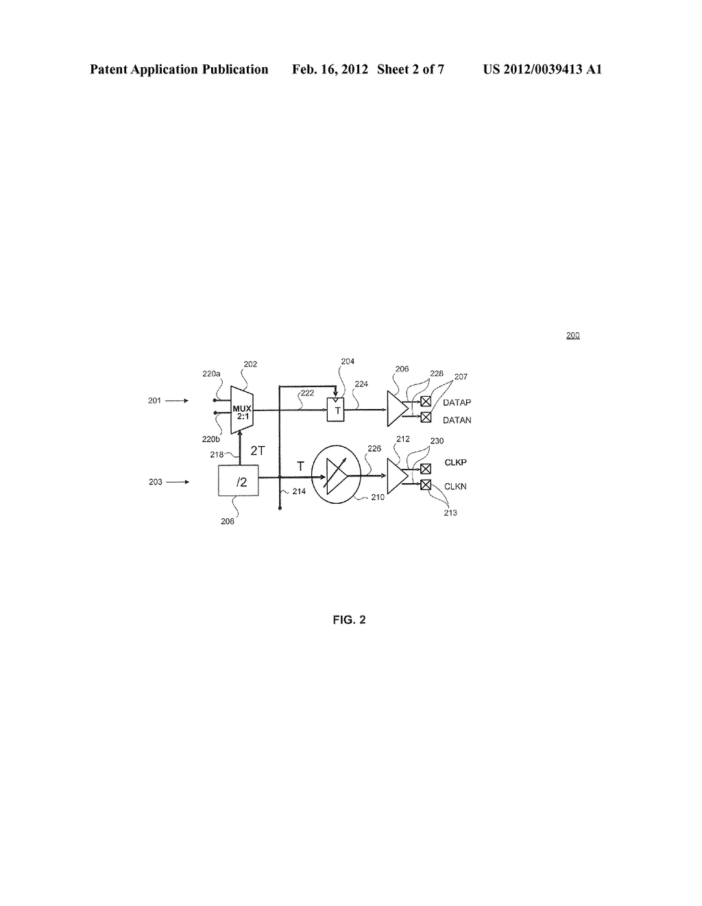 Multiple Gigahertz Clock-Data Alignment - diagram, schematic, and image 03