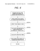 IMAGE FORMING APPARATUS HAVING A MECHANISM FOR DETECTING A MARK ON A BELT diagram and image