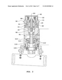 ONE-TOUCH CHAMFERING-AMOUNT ADJUSTMENT DEVICE FOR A CHAMFERING MACHINE diagram and image