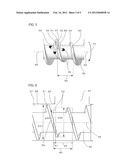 MOLDING MATERIAL FEED SCREW USED IN MOLDING MATERIAL SUPPLY DEVICE OF     INJECTION MOLDING MACHINE diagram and image