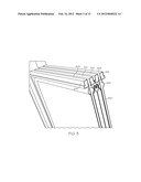 MOLDED FRAME WITH CORRUGATED COOLING FIN FOR AIR-COOLED BATTERY diagram and image