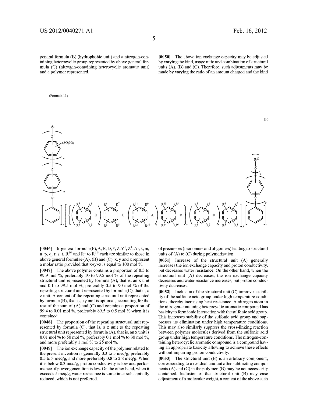 ELECTRODE ELECTROLYTE FOR SOLID POLYMER-TYPE FUEL CELL - diagram, schematic, and image 07
