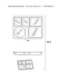 SYSTEM AND METHOD FOR CUSTOMIZING A FOOD TRAY diagram and image