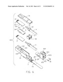 ELECTRICAL CONNECTOR ASSEMBLY WITH A LATCH MECHANISM EASILY OPERATED diagram and image
