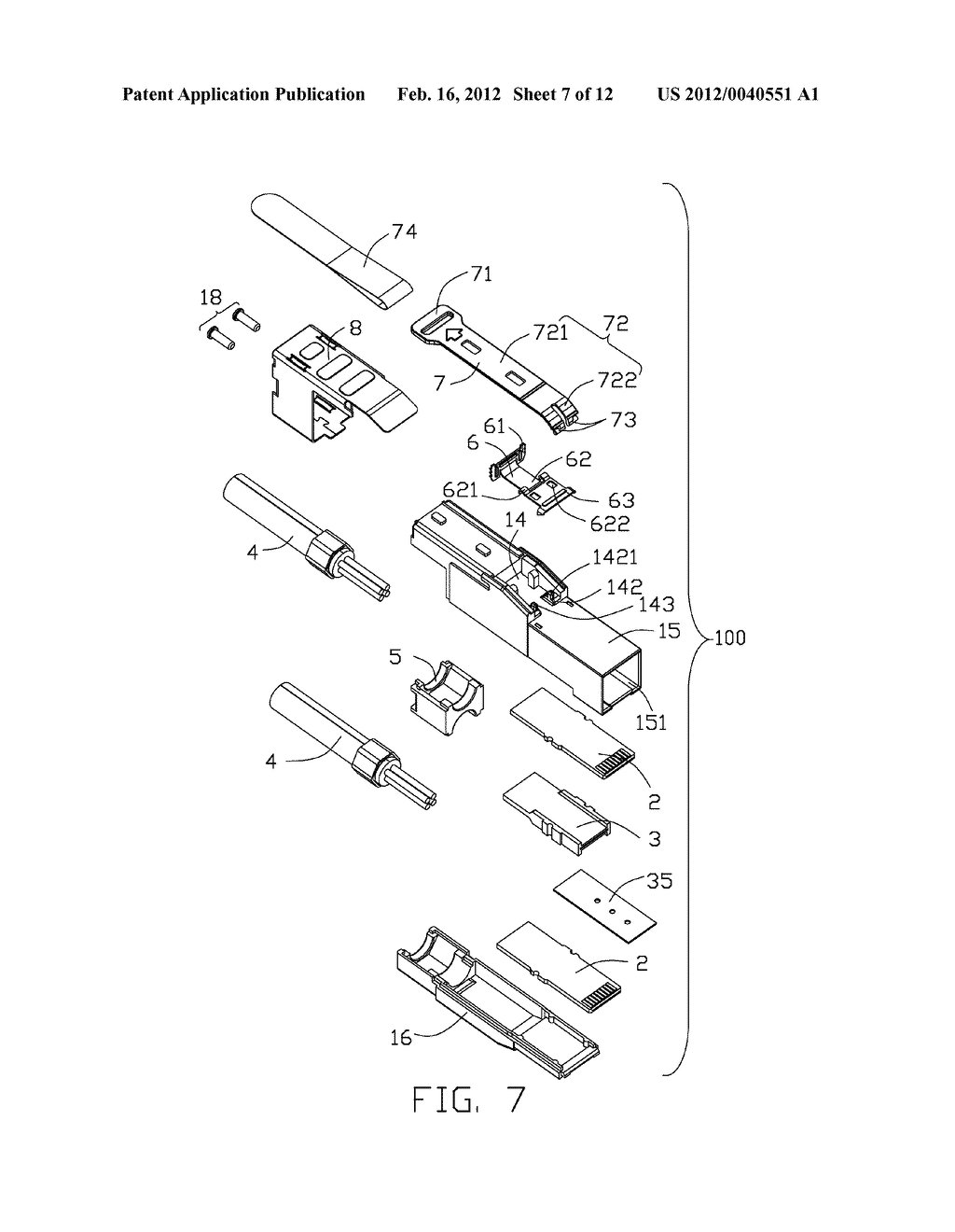 ELECTRICAL CONNECTOR ASSEMBLY WITH A LATCH MECHANISM EASILY OPERATED - diagram, schematic, and image 08
