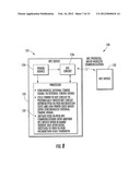 NEAR-FIELD COMMUNICATION (NFC) SYSTEM PROVIDING LOW POWER MODE FREQUENCY     CYCLING AND RELATED METHODS diagram and image