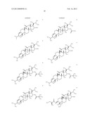 TETRACYCLIC TERPENE SERIES COMPOUNDS, METHODS FOR PREPARING SAME, USES     THEREOF AS MEDICINES AND PHARMACEUTICAL COMPOUNDS CONTAINING SAME diagram and image