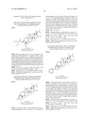 TETRACYCLIC TERPENE SERIES COMPOUNDS, METHODS FOR PREPARING SAME, USES     THEREOF AS MEDICINES AND PHARMACEUTICAL COMPOUNDS CONTAINING SAME diagram and image