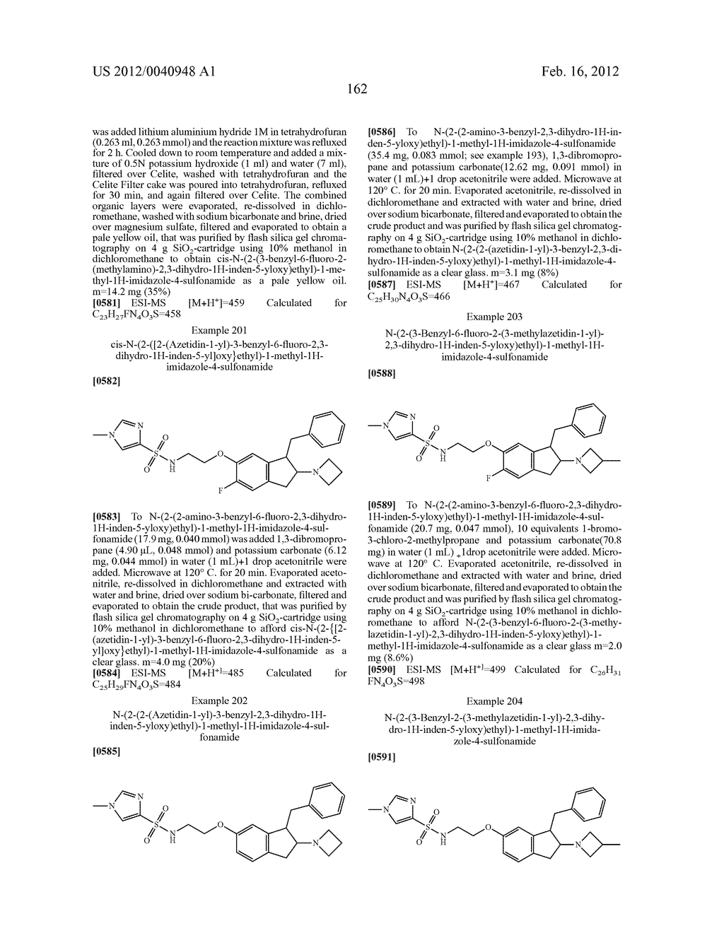 AMINOINDANE DERIVATIVES, PHARMACEUTICAL COMPOSITIONS CONTAINING THEM, AND     THEIR USE IN THERAPY - diagram, schematic, and image 163