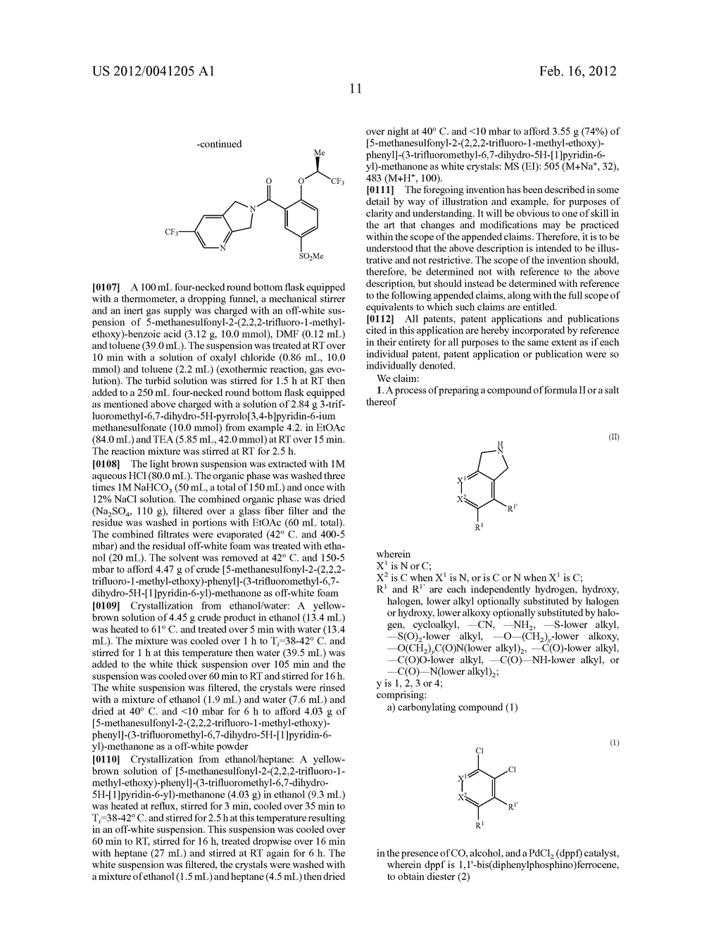 PREPARATION OF DIHYDROPYRROL DERIVATIVES AS INTERMEDIATES - diagram, schematic, and image 12