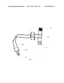 Tethering Strap and Combined First and Second Body Harnesses for the     Attachment of a Pacifier diagram and image