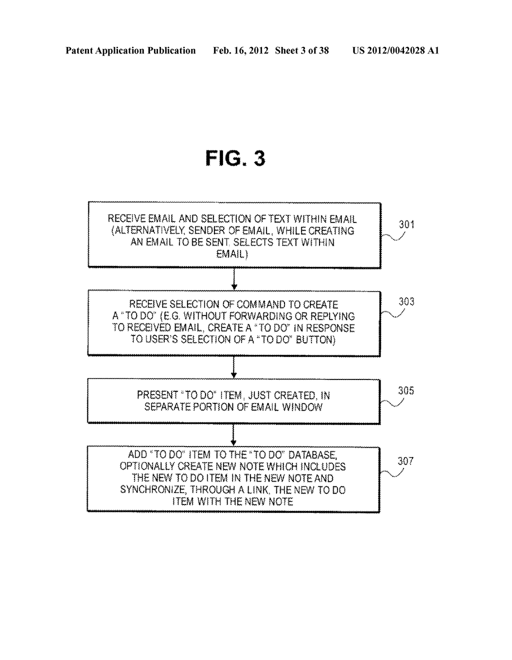 METHODS AND SYSTEMS FOR MANAGING TO DO ITEMS OR NOTES OR ELECTRONIC     MESSAGES - diagram, schematic, and image 04