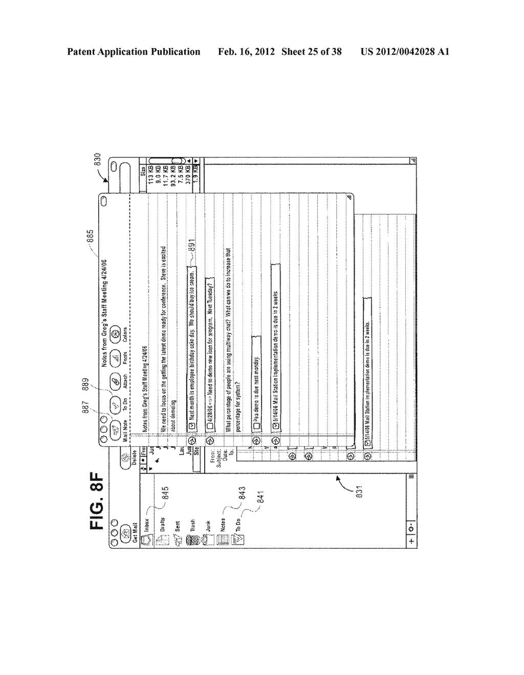 METHODS AND SYSTEMS FOR MANAGING TO DO ITEMS OR NOTES OR ELECTRONIC     MESSAGES - diagram, schematic, and image 26