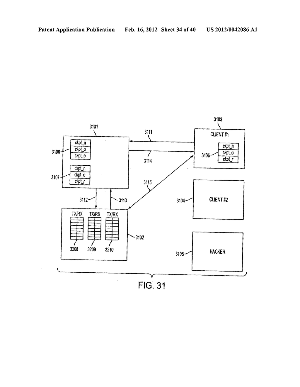 METHOD FOR ESTABLISHING SECURE COMMUNICATION LINK BETWEEN COMPUTERS OF     VIRTUAL PRIVATE NETWORK - diagram, schematic, and image 35