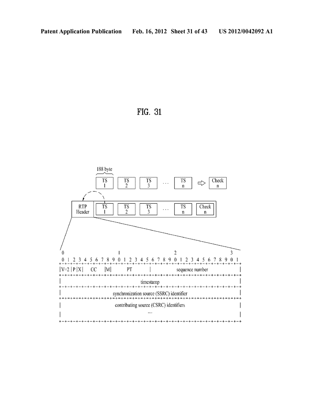 METHOD FOR TRANSMITTING AN IPTV STREAMING SERVICE BY P2P TRANSMISSION, AND     METHOD FOR RECEIVING AN IPTV STREAMING SERVICE BY P2P TRANSMISSION - diagram, schematic, and image 32