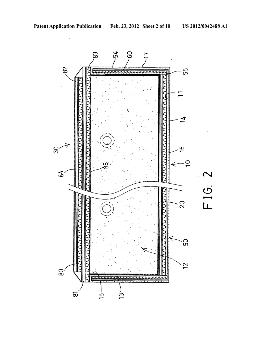 Foldable paper coffin - diagram, schematic, and image 03