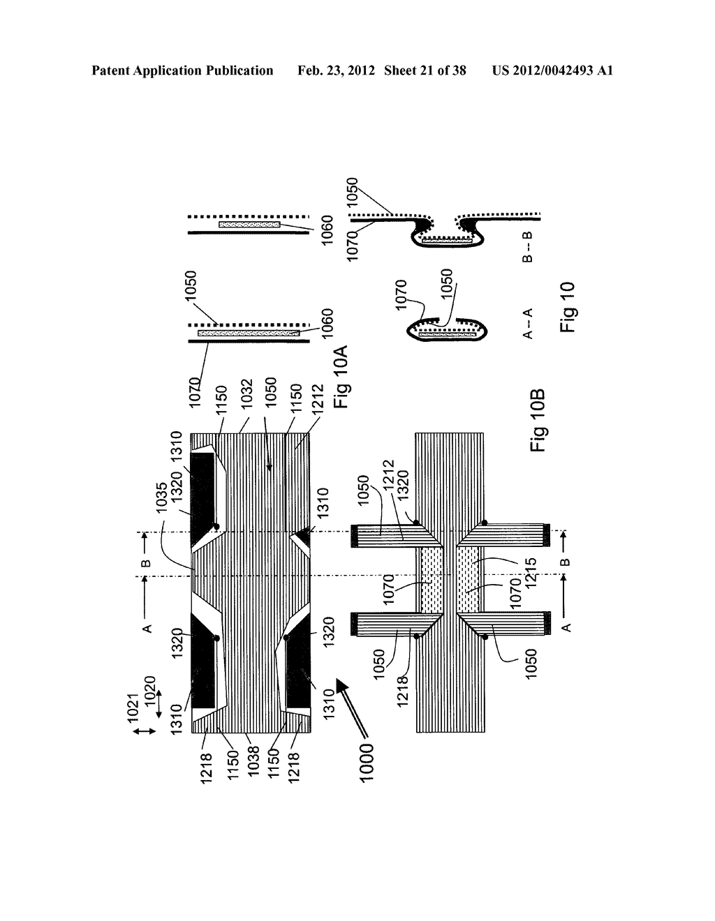 MANUFACTURING METHOD FOR THE MAKING OF ARTICLES OR PRECURSORS COMPRISING     HOOPS - diagram, schematic, and image 22