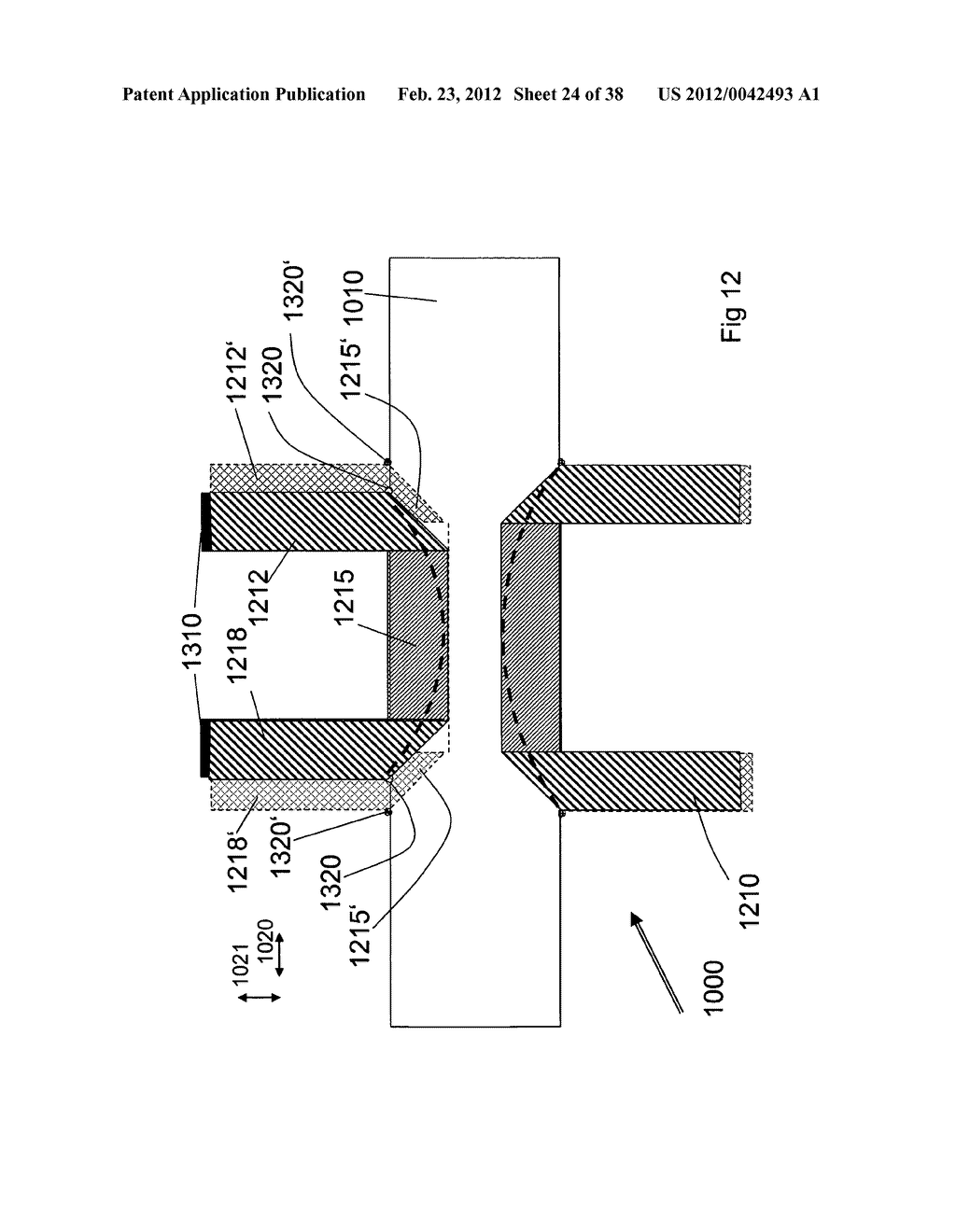 MANUFACTURING METHOD FOR THE MAKING OF ARTICLES OR PRECURSORS COMPRISING     HOOPS - diagram, schematic, and image 25