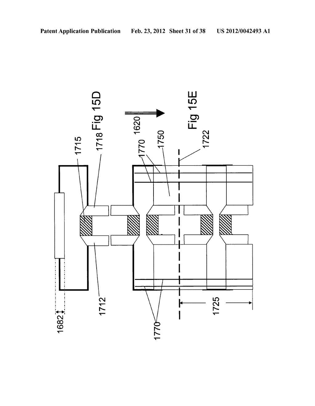 MANUFACTURING METHOD FOR THE MAKING OF ARTICLES OR PRECURSORS COMPRISING     HOOPS - diagram, schematic, and image 32