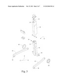 Mast Lift with Screw Drive and Gas Strut diagram and image