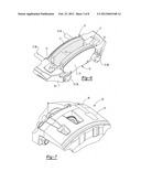 BRAKE SYSTEMS, CALIPER ASSEMBLIES AND PADS INCORPORATING DIFFERENTIAL     ABUTMENTS diagram and image