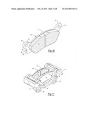 BRAKE SYSTEMS, CALIPER ASSEMBLIES AND PADS INCORPORATING DIFFERENTIAL     ABUTMENTS diagram and image