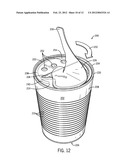 Container with Reduced, Peel-Off-Force Tear Configuration diagram and image