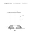 CONTAINER WITH SEAMED CLOSURE AND METHOD AND APPARATUS FOR ITS MANUFACTURE diagram and image