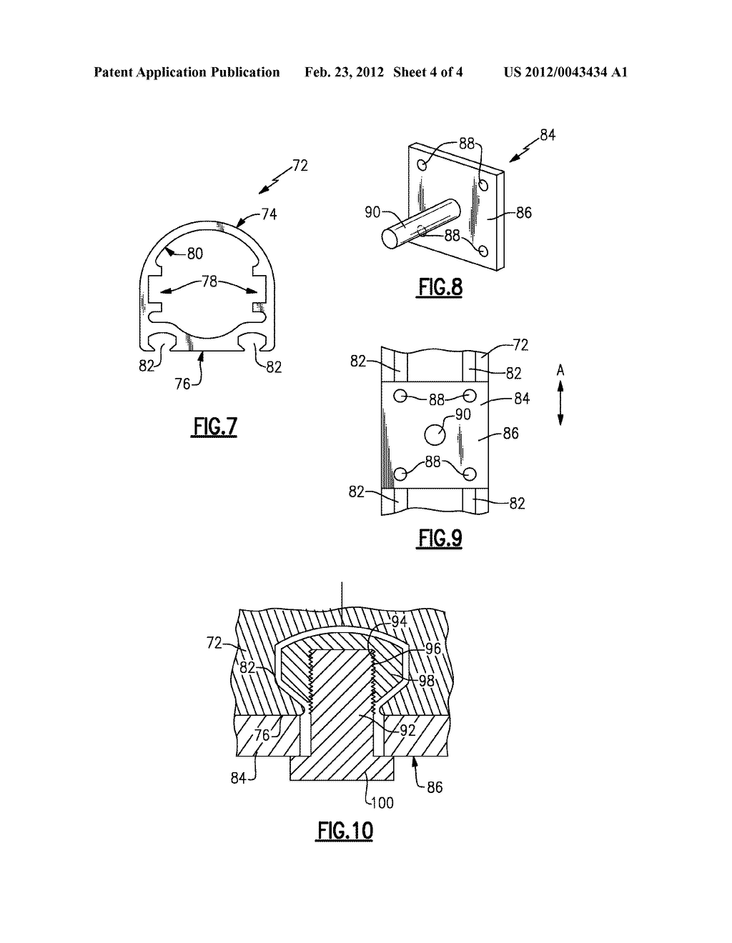 POWERED GATE POST WITH SLOTS FOR POSITIONAL ADJUSTMENT - diagram, schematic, and image 05