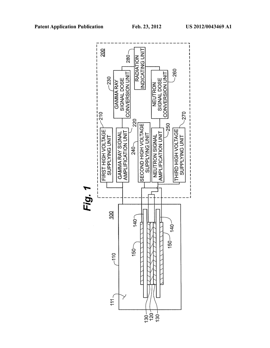 RADIATION DETECTING DEVICE TO MEASURE GAMMA-RAY AND NEUTRON DISCRIMINATELY - diagram, schematic, and image 02
