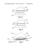 COMMON OPTICAL ELEMENT FOR AN ARRAY OF PHOSPHOR CONVERTED LIGHT EMITTING     DEVICES diagram and image