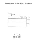 LED STRUCTURE WITH BRAGG FILM AND METAL LAYER diagram and image