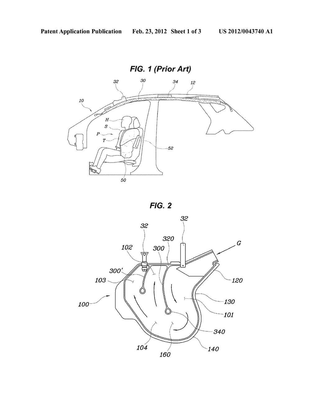 Curtain Airbag Cushion and Curtain Airbag Module Using the Same - diagram, schematic, and image 02
