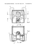 Foldaway Passenger Seat for Utility Vehicle diagram and image