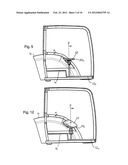 Foldaway Passenger Seat for Utility Vehicle diagram and image