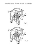 Foldaway Passenger Seat for Utility Vehicle diagram and image